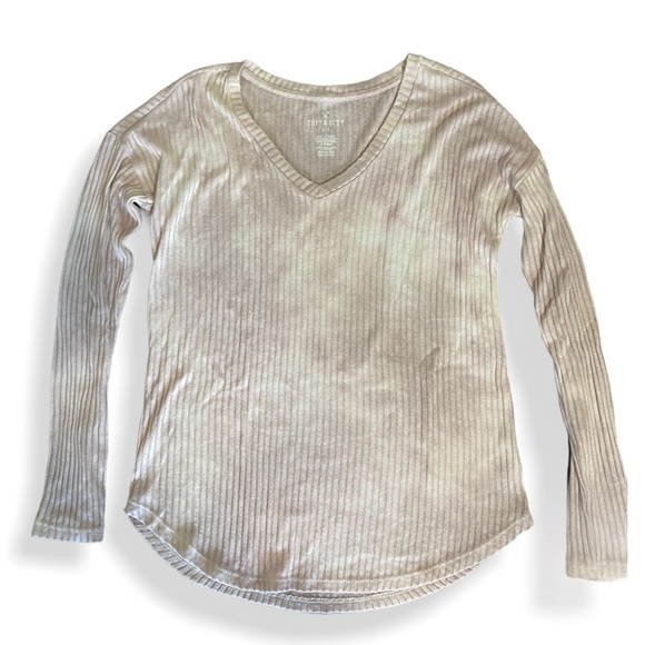 American Eagle Outfitters Pink Tie Dye Sweater - Picture 3 of 7